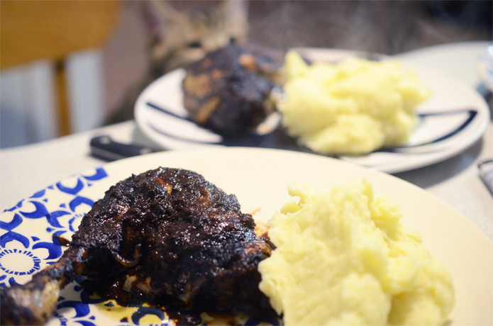 poulet à la tapenade