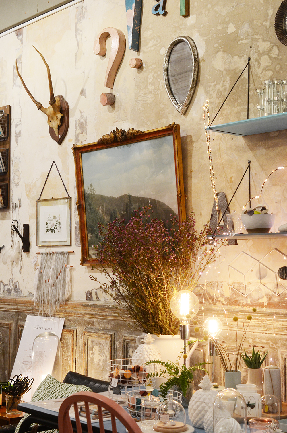 boutique les fleurs décoration rue trousseau paris 