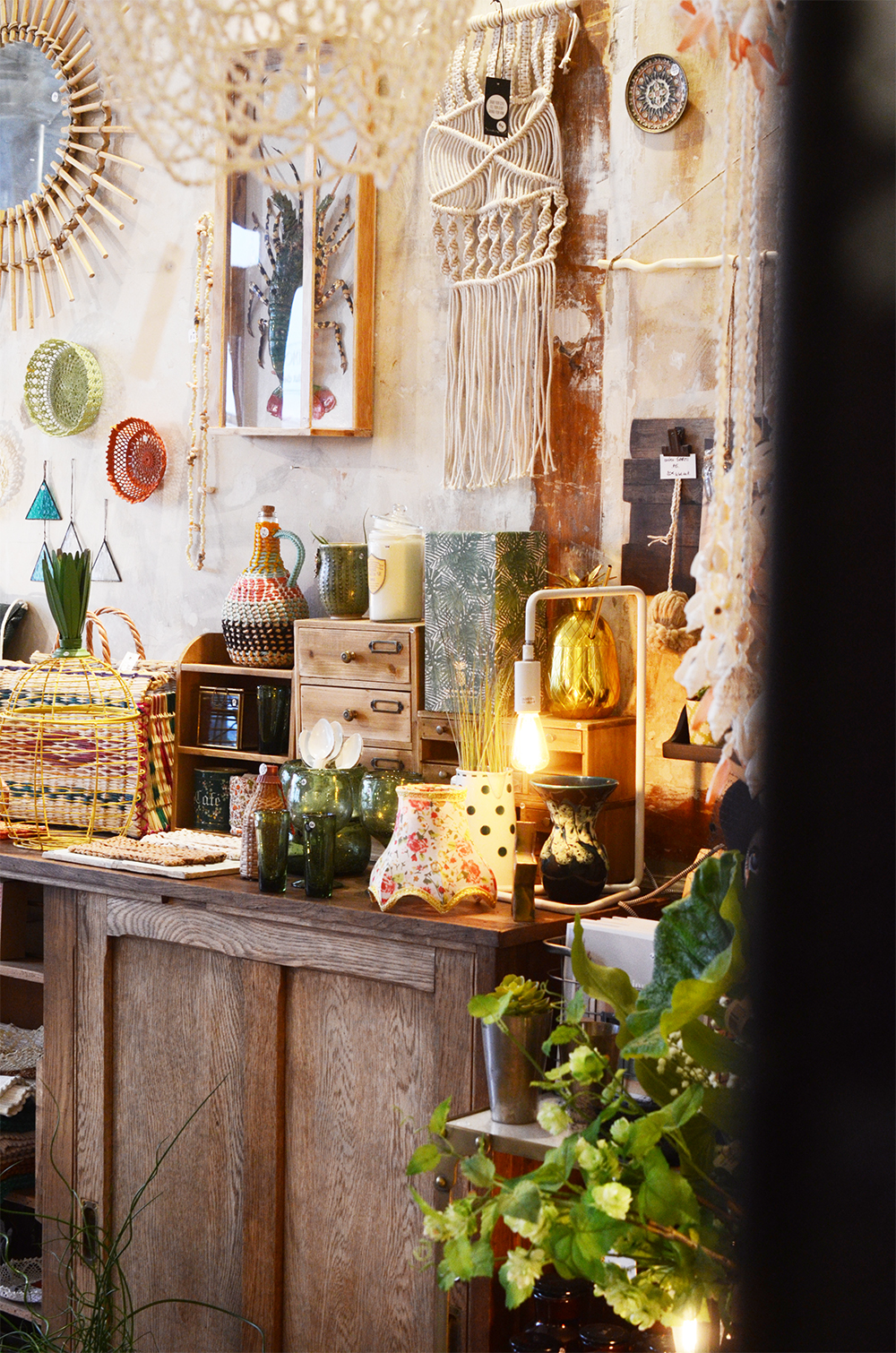 boutique les fleurs décoration rue trousseau paris 
