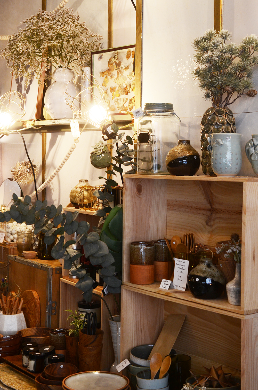 boutique les fleurs décoration rue trousseau paris 